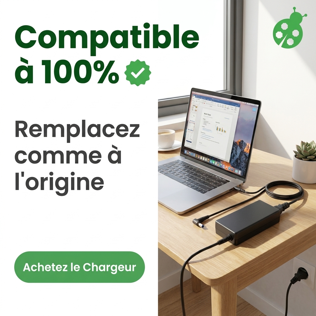 Chargeur ordinateur portable dell xps 13 9360