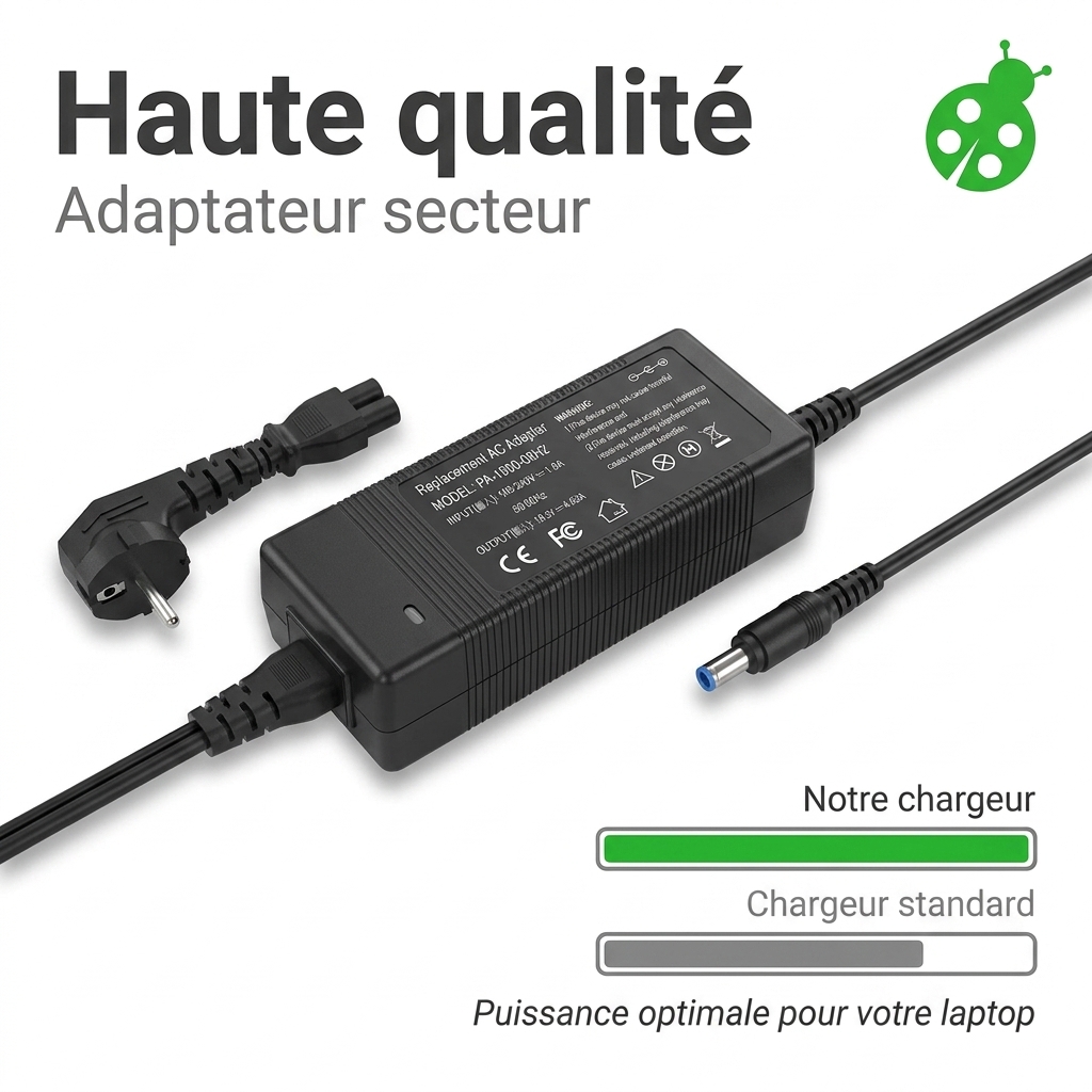 Chargeur ordinateur portable dell vostro 15 3559