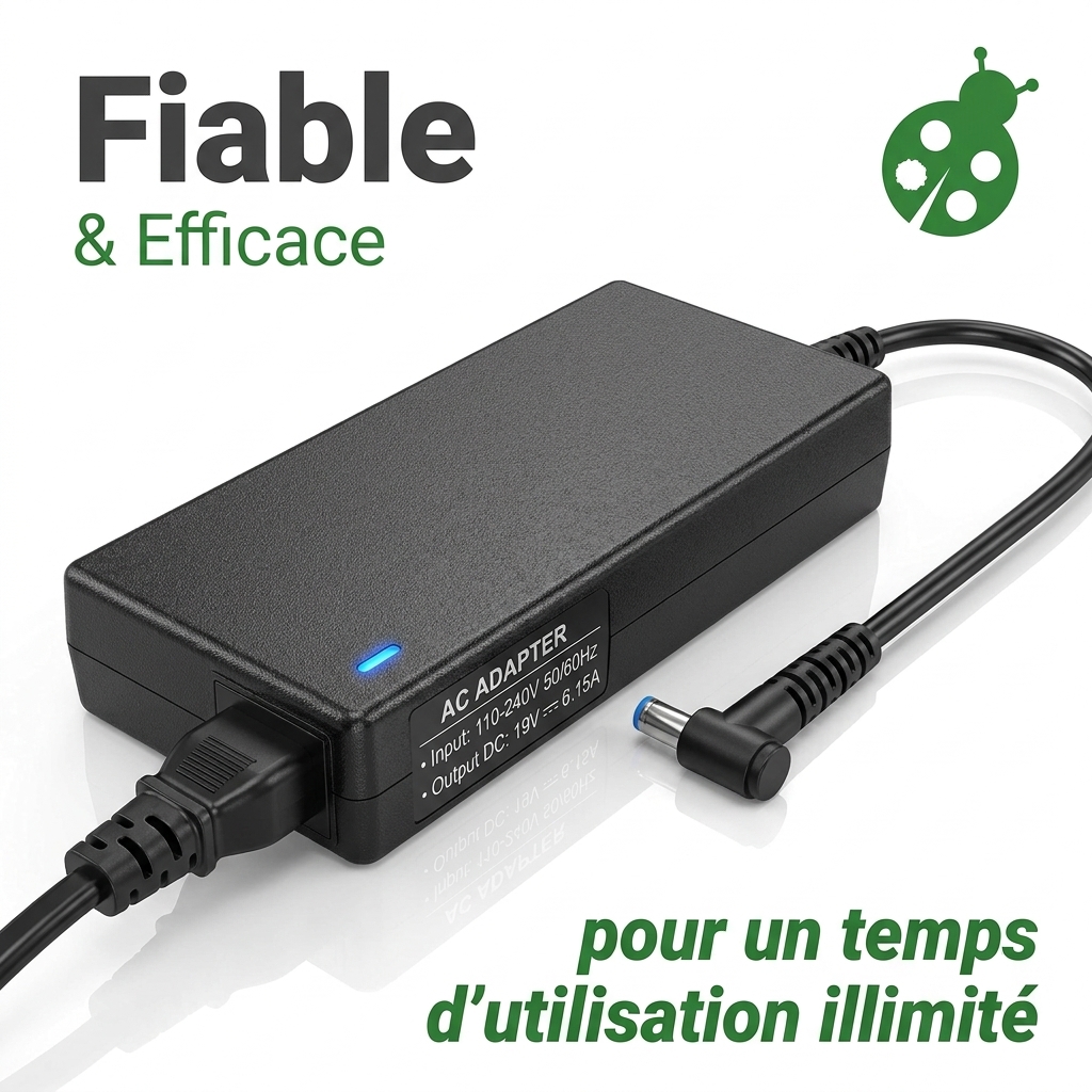 Chargeur ordinateur portable hp  pavilion 15 cx0076tx