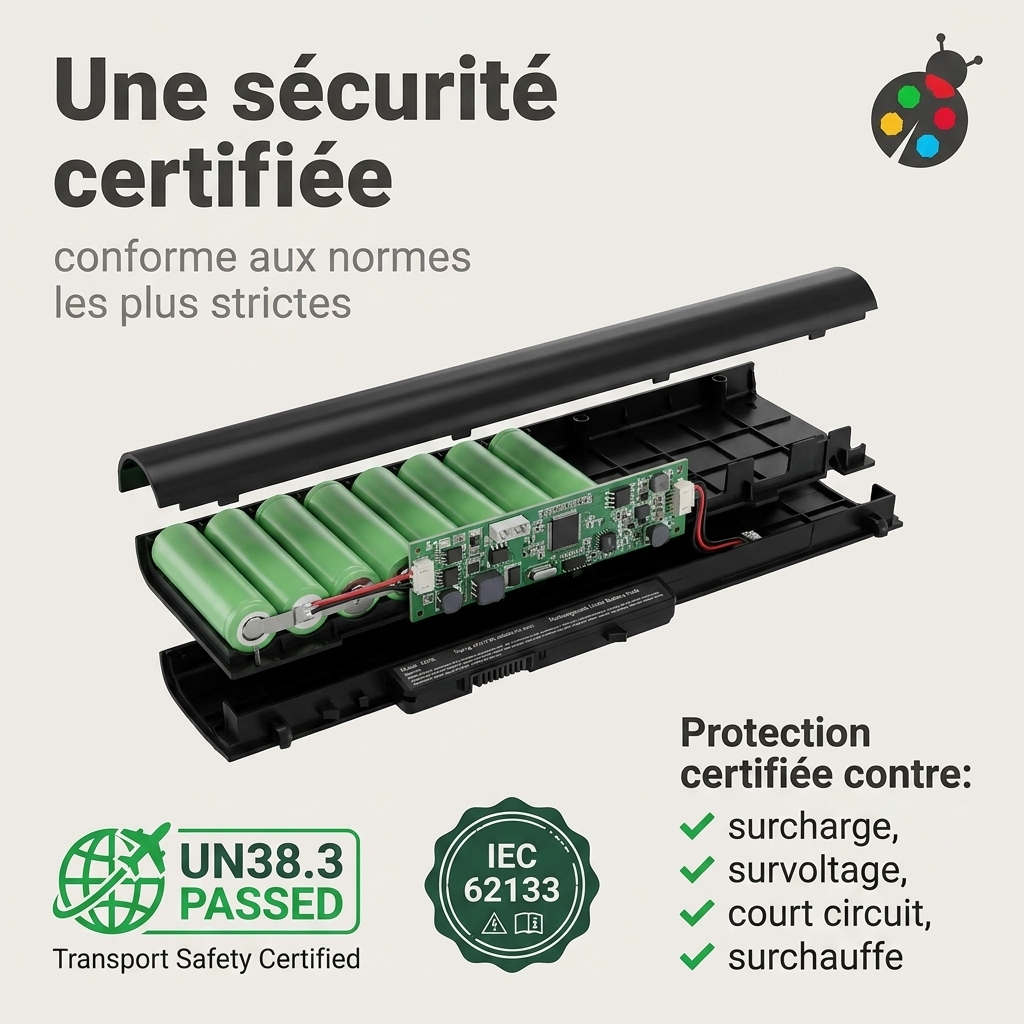Batterie ordinateur portable hp 15 r047nf