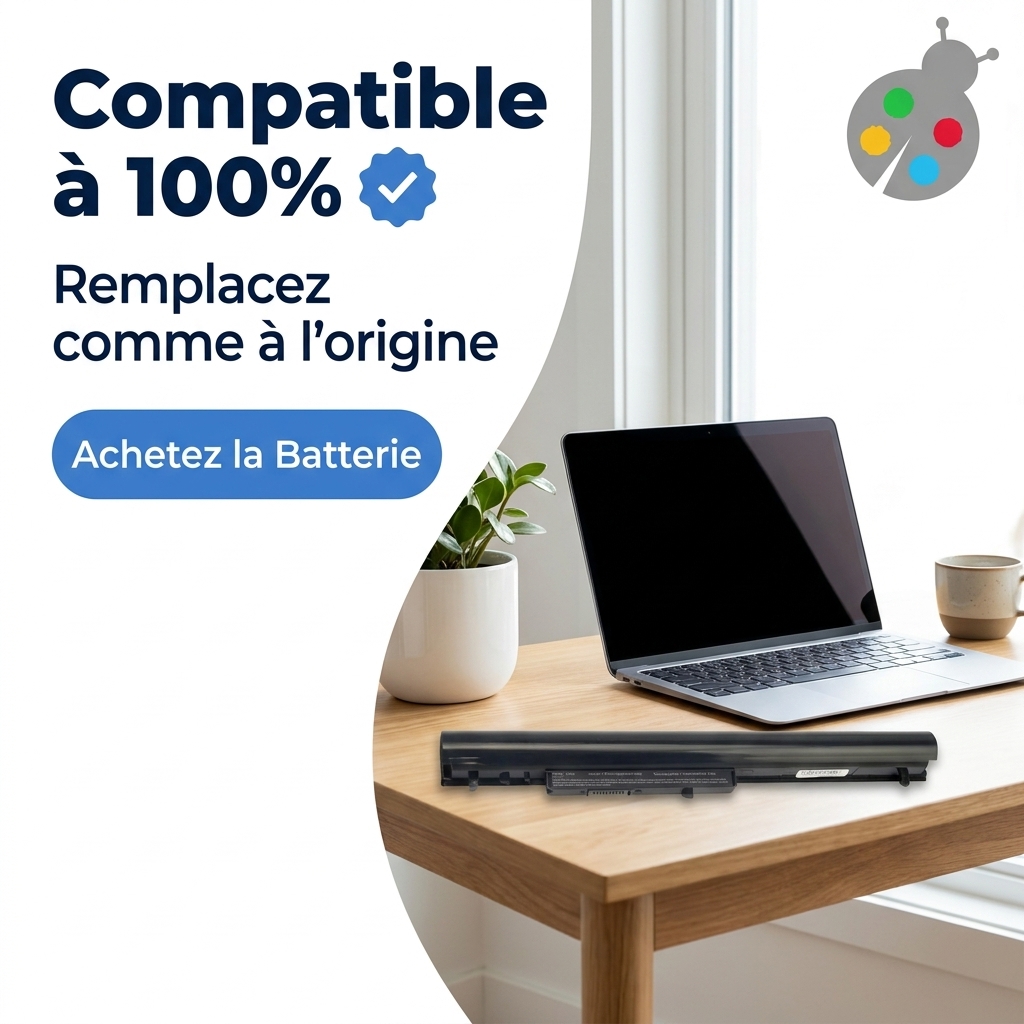 Batterie ordinateur portable hp 15 r047nf
