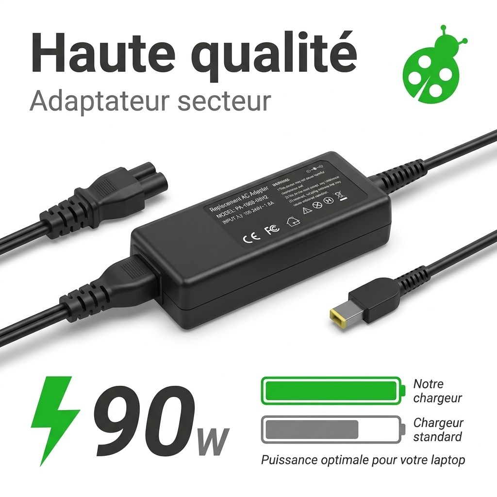 Chargeur ordinateur portable lenovo ideapad g70 70