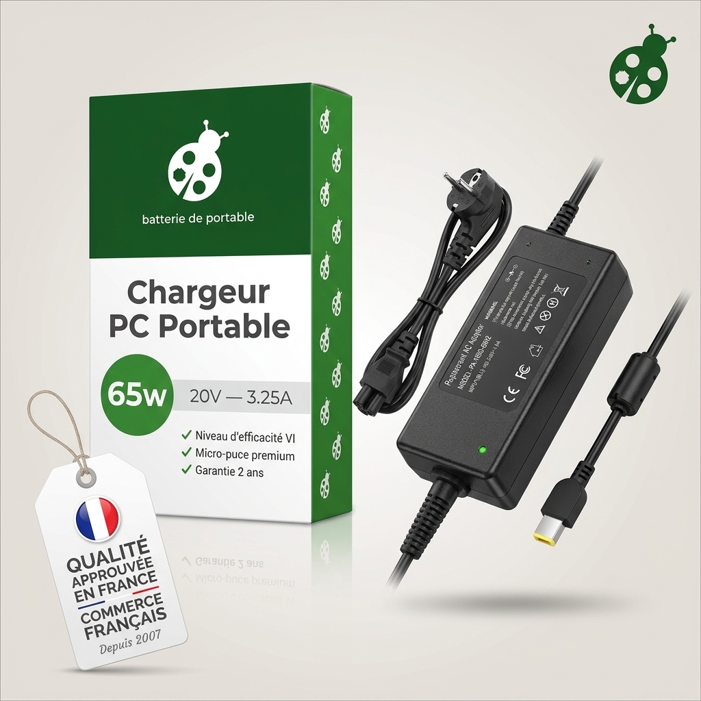Chargeur ordinateur portable lenovo g70 80 80ff000yiv
