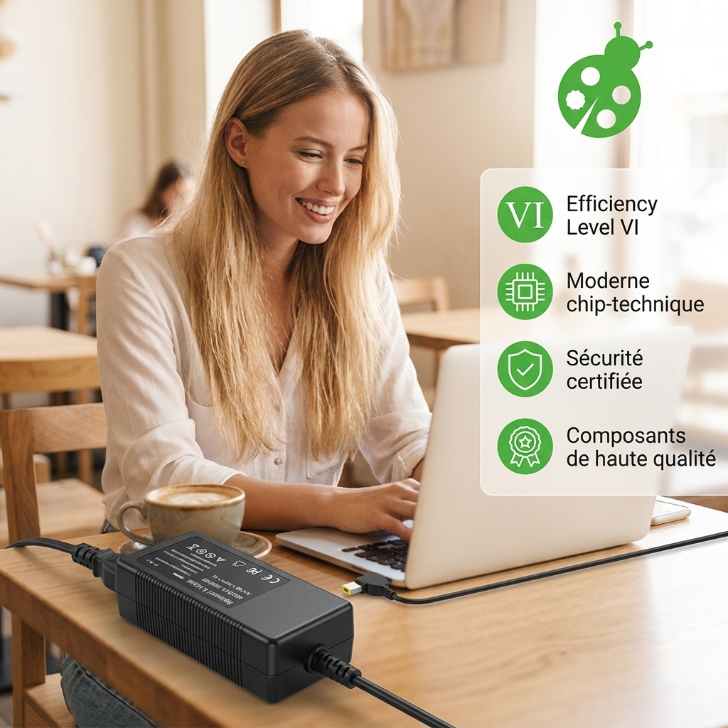 Chargeur ordinateur portable lenovo g70 80 80ff000yiv