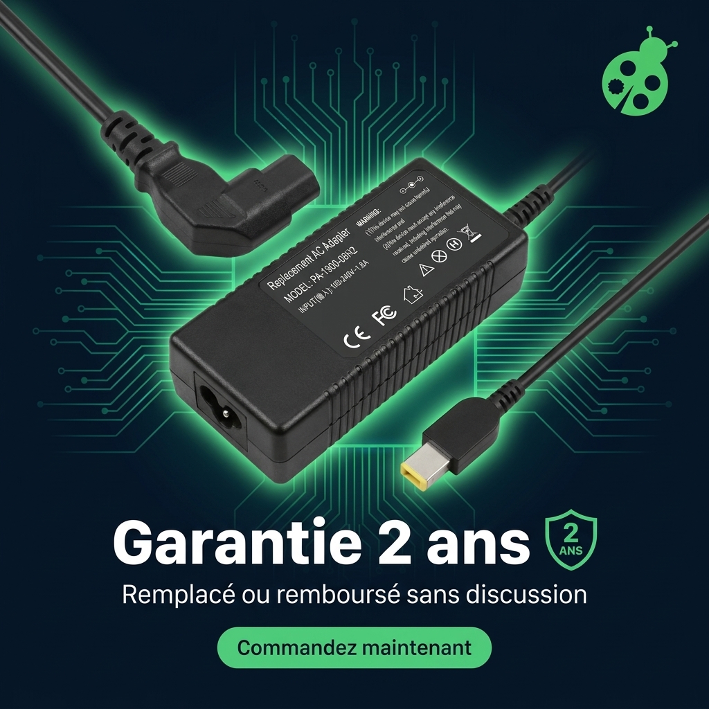 Chargeur ordinateur portable lenovo g70 80 80ff000yiv