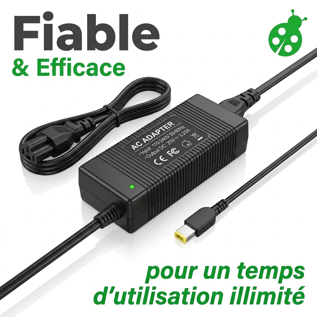 Chargeur ordinateur portable lenovo g70 80
