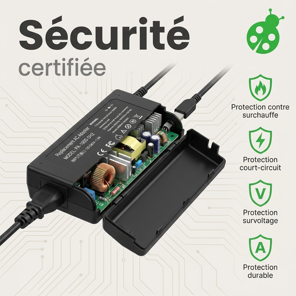 Chargeur ordinateur portable lenovo thinkpad e550