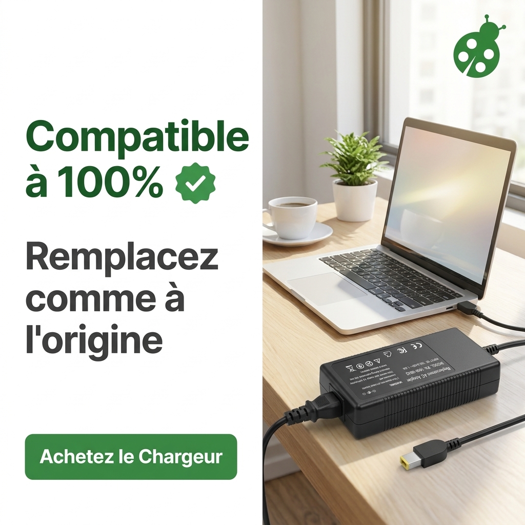 Chargeur ordinateur portable lenovo thinkpad e550