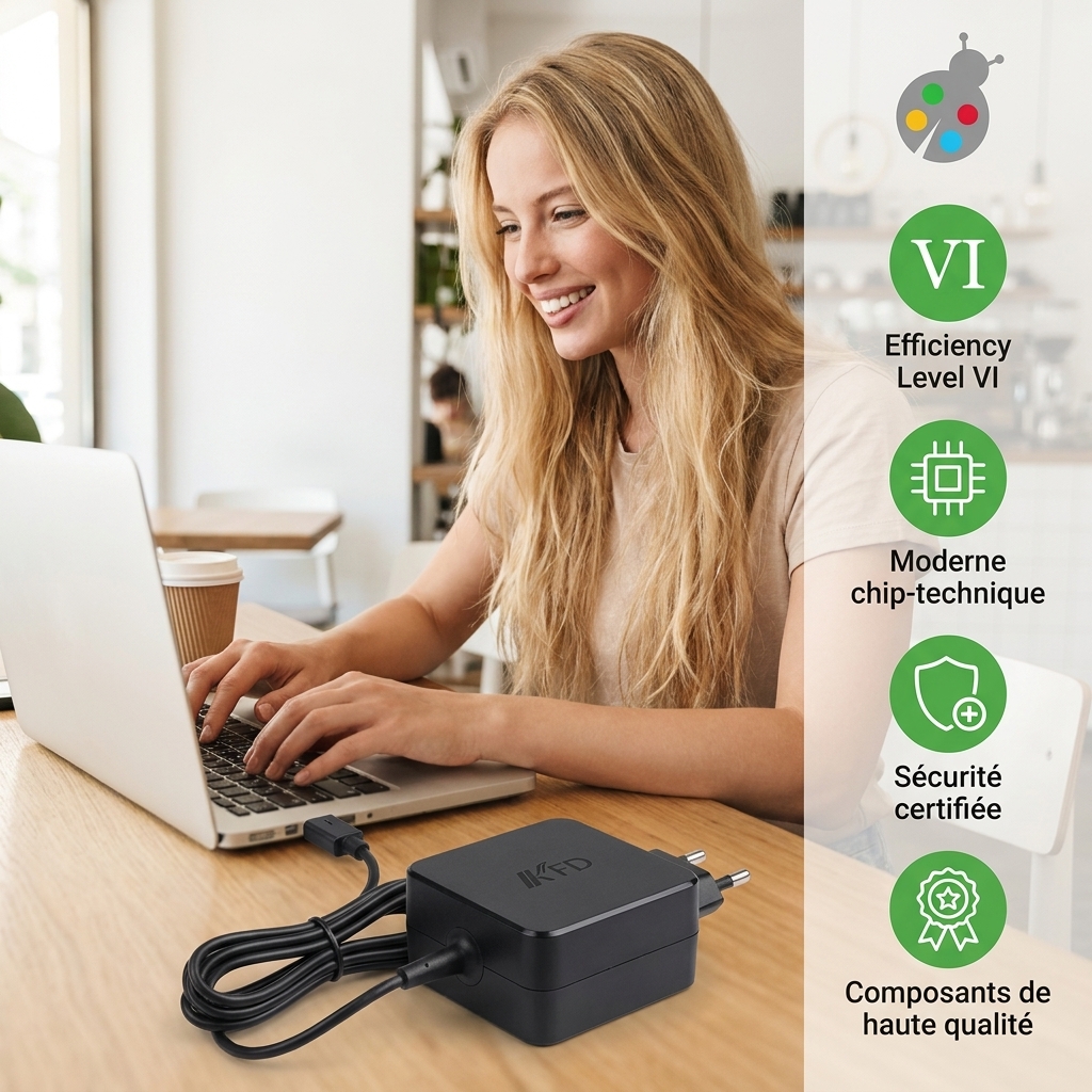 Chargeur ordinateur portable asus eeebook e202sa