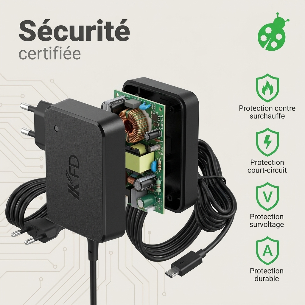 Chargeur ordinateur portable asus eeebook e202sa fd0003t