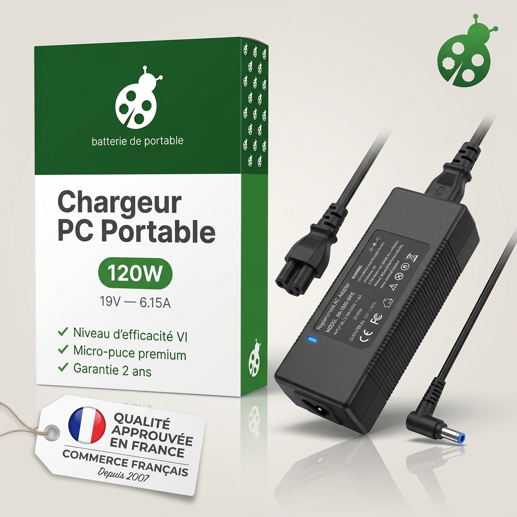 Chargeur hp  envy 17 series