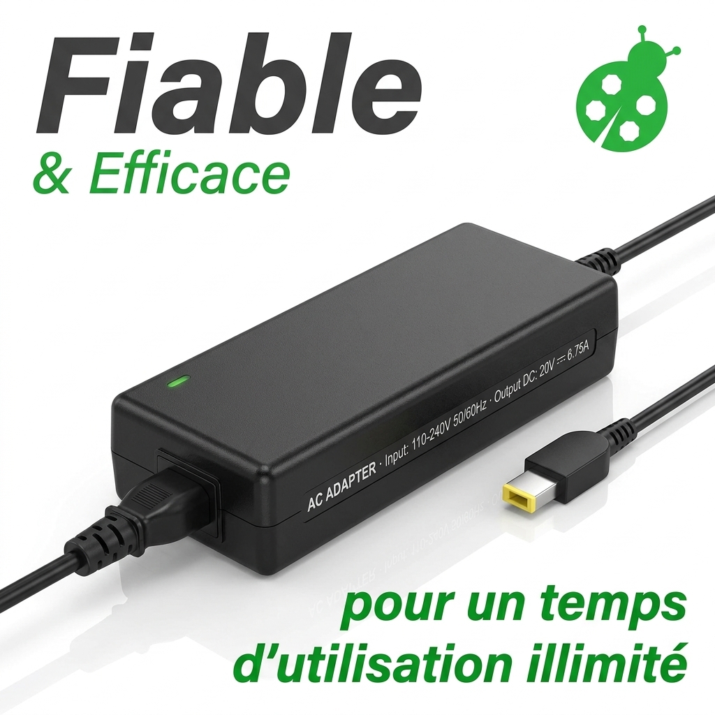 Chargeur ordinateur portable lenovo ideapad y700 15isk