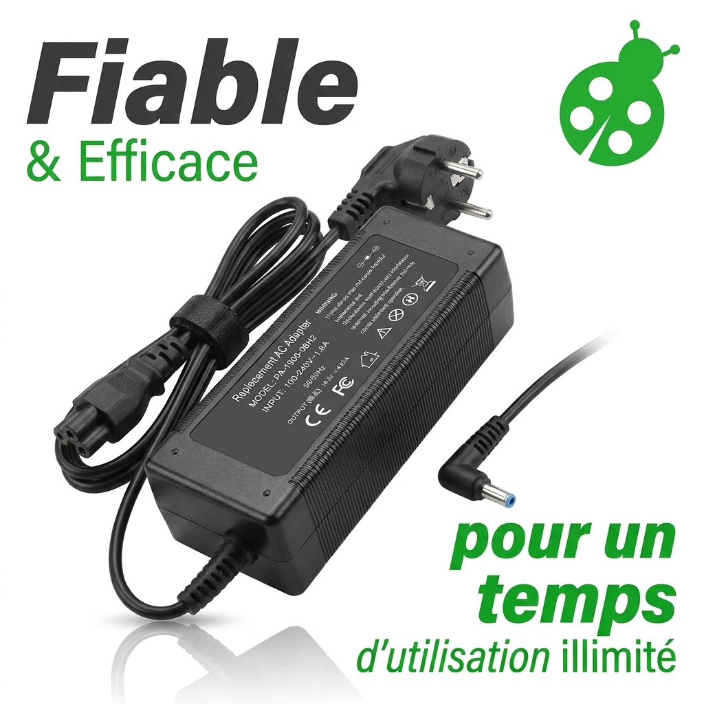 Chargeur ordinateur portable hp  15 af119nf