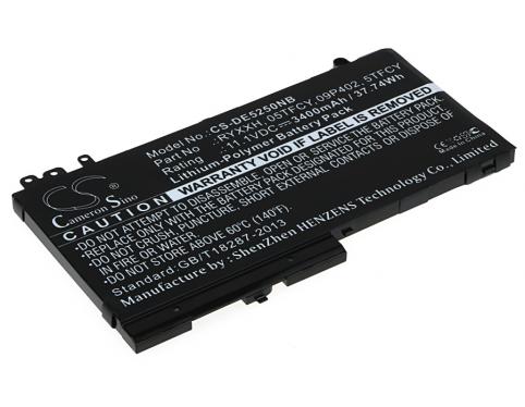 Batterie ordinateur portable dell latitude 12 e5250 9839