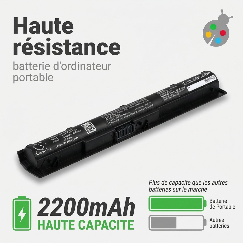 Batterie ordinateur portable hp pavilion 15 ab262nf