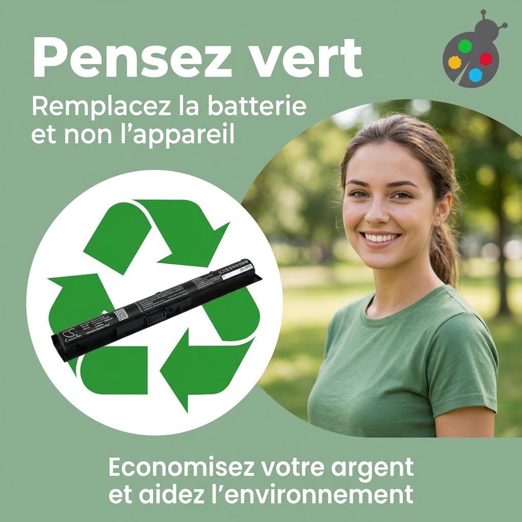 Batterie ordinateur portable hp pavilion 15 ab262nf