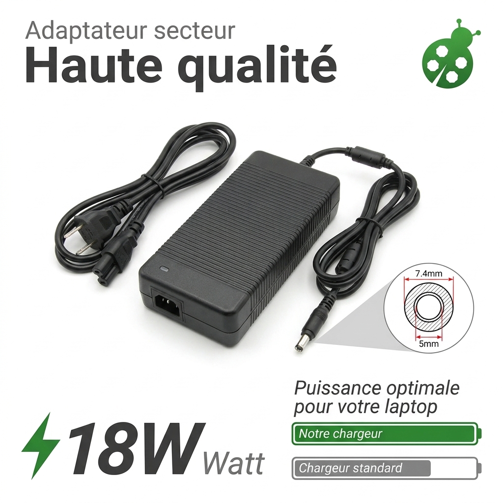 Chargeur ordinateur portable msi gp65 leopard 9sd ms 16u1