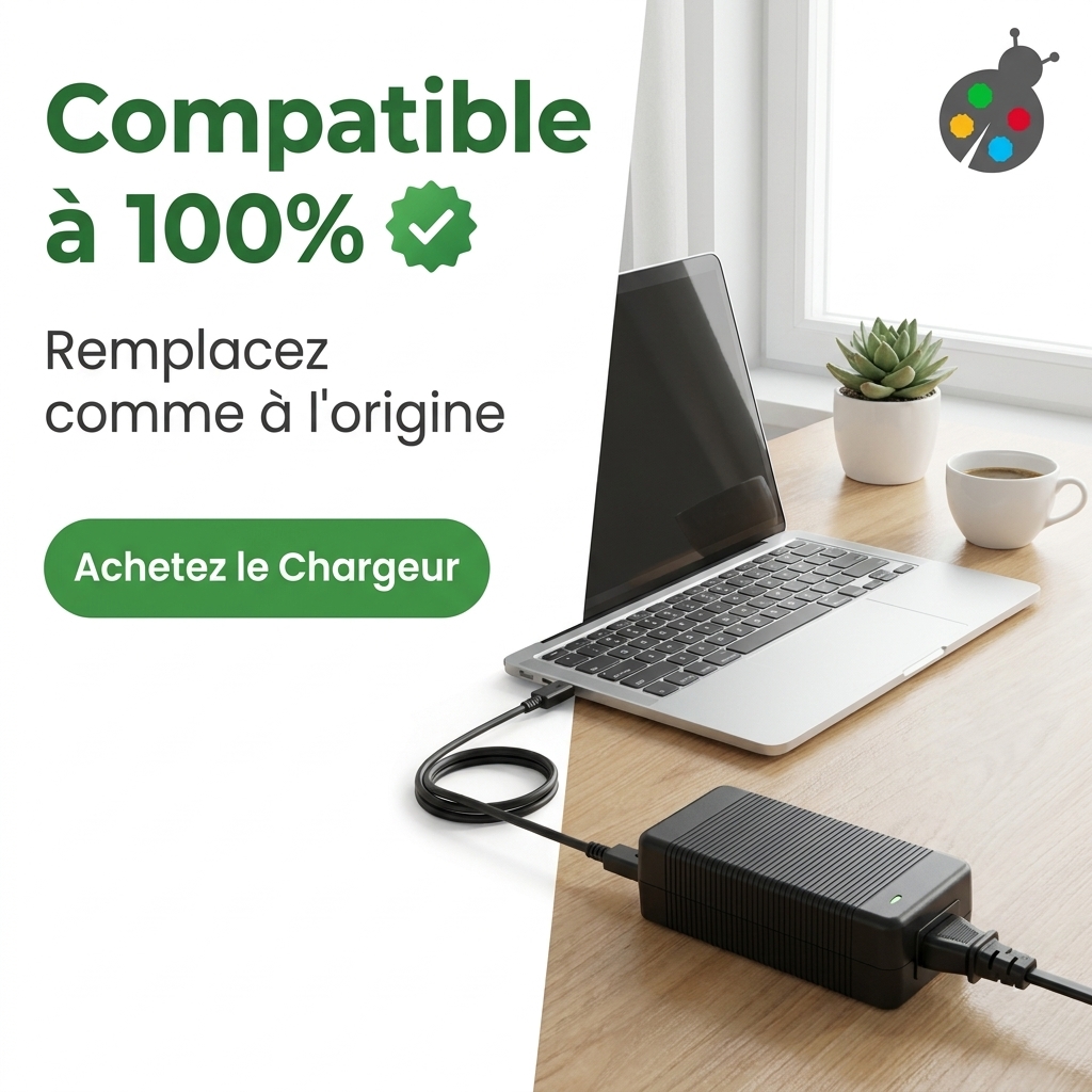 Chargeur ordinateur portable asus vivobook e200ha