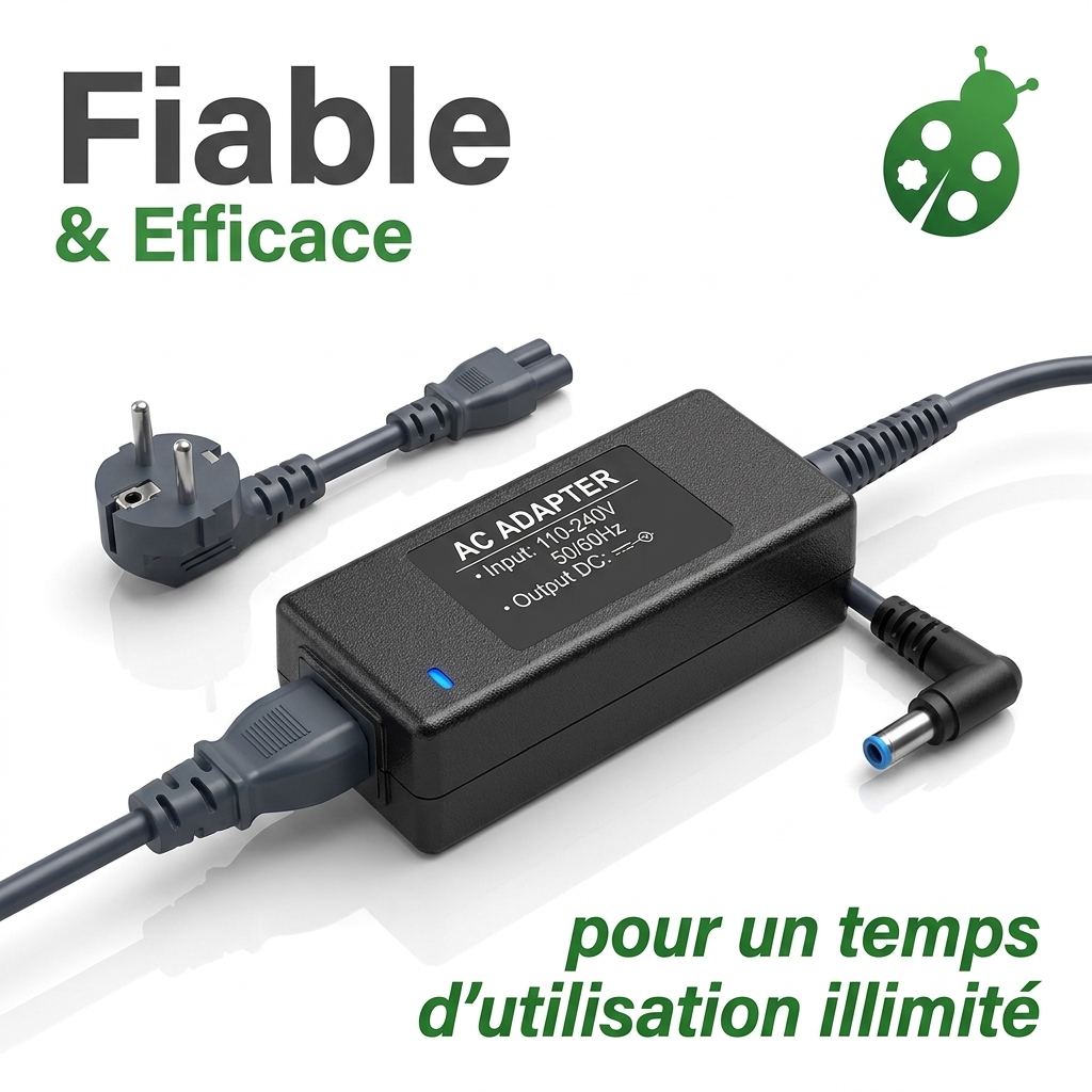 Chargeur ordinateur portable hp  15 ay033nf