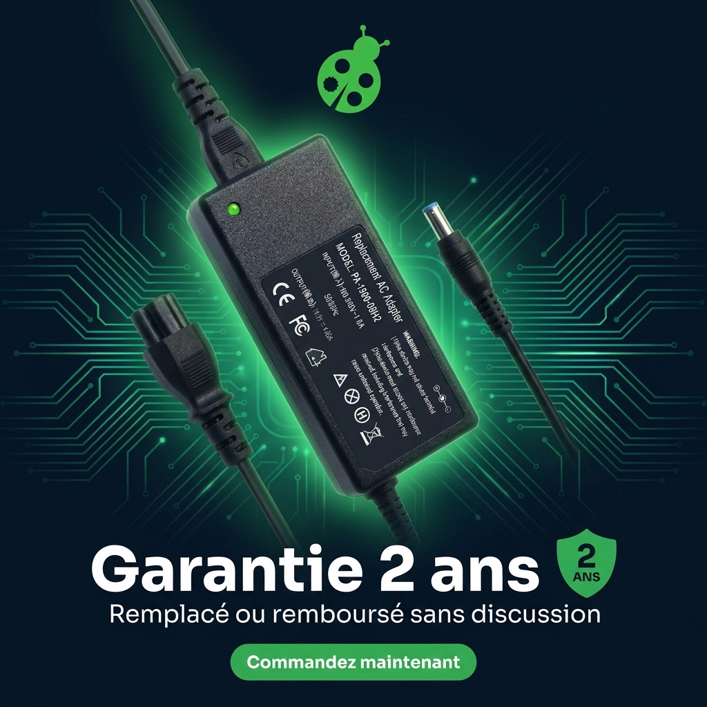 Chargeur ordinateur portable hp  15 ay033nf