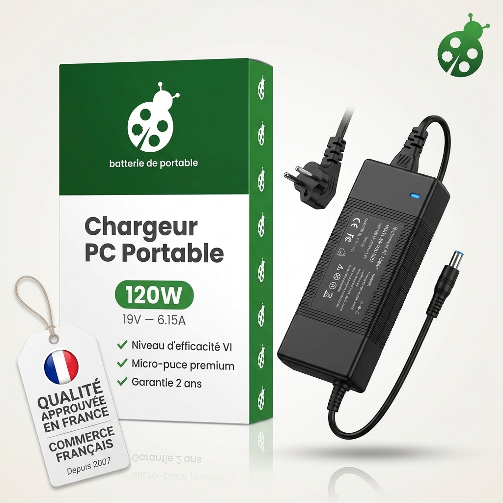 Chargeur hp  omen 17 w018nf
