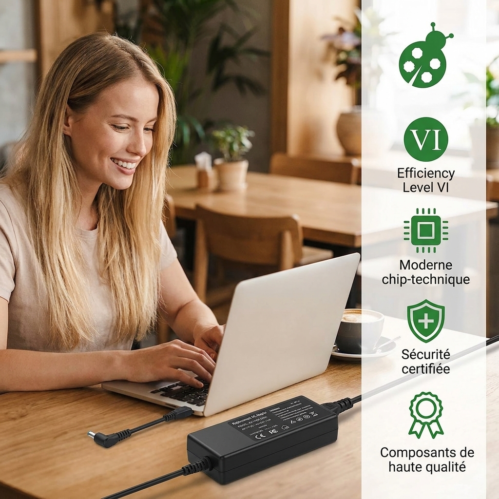 Chargeur ordinateur portable hp  omen 15 ax205na