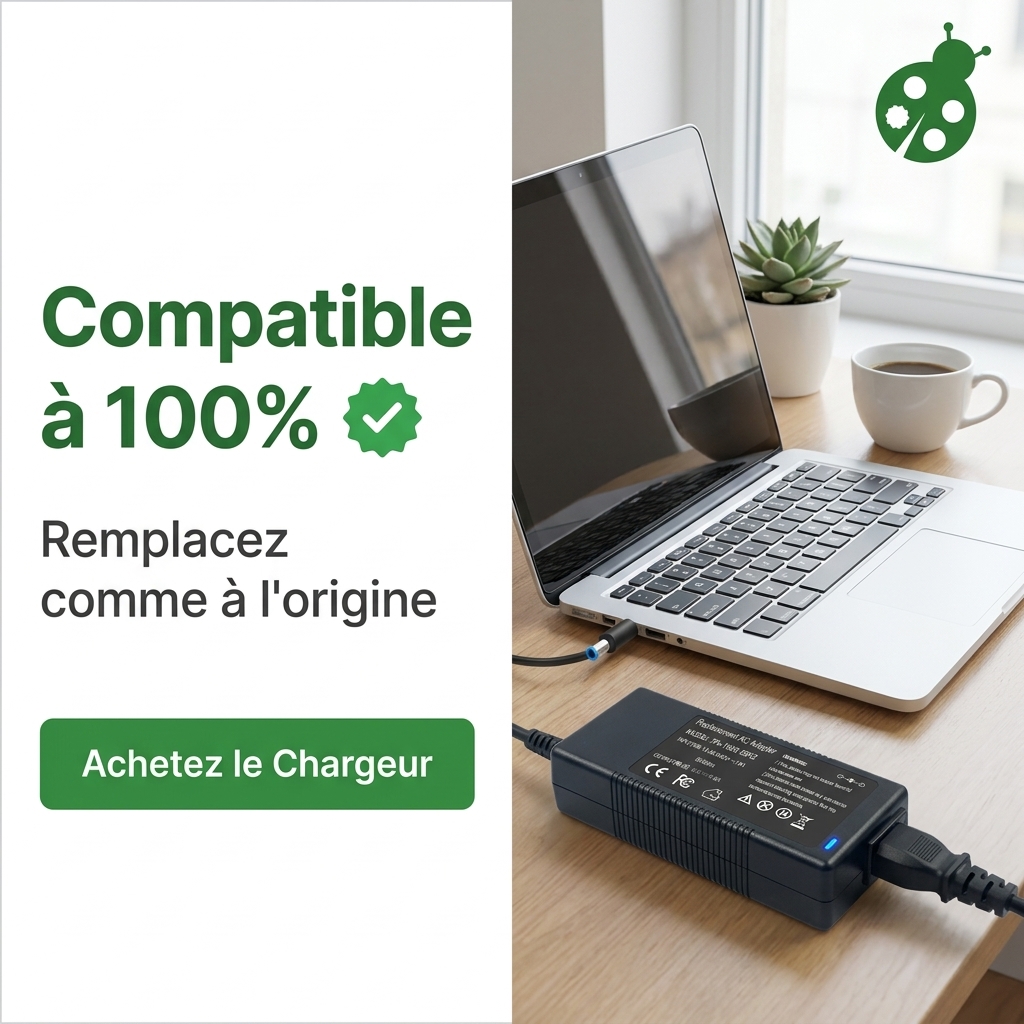 Chargeur ordinateur portable hp  omen 15 ax205na