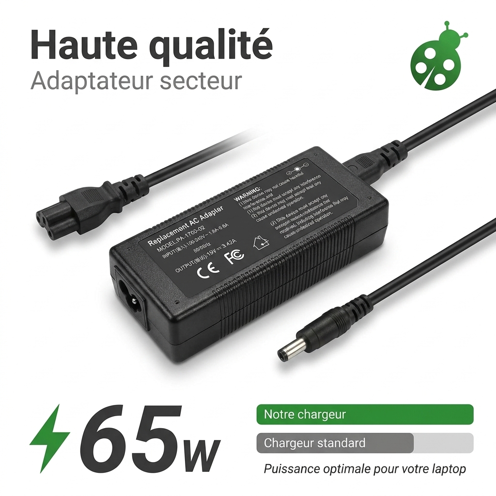Chargeur ordinateur portable asus r457ur