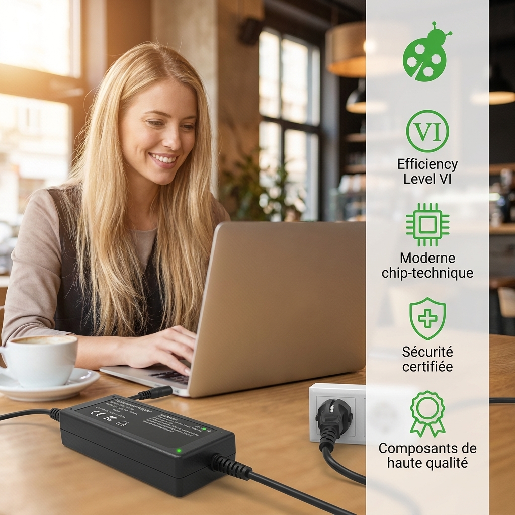 Chargeur ordinateur portable asus v401uq