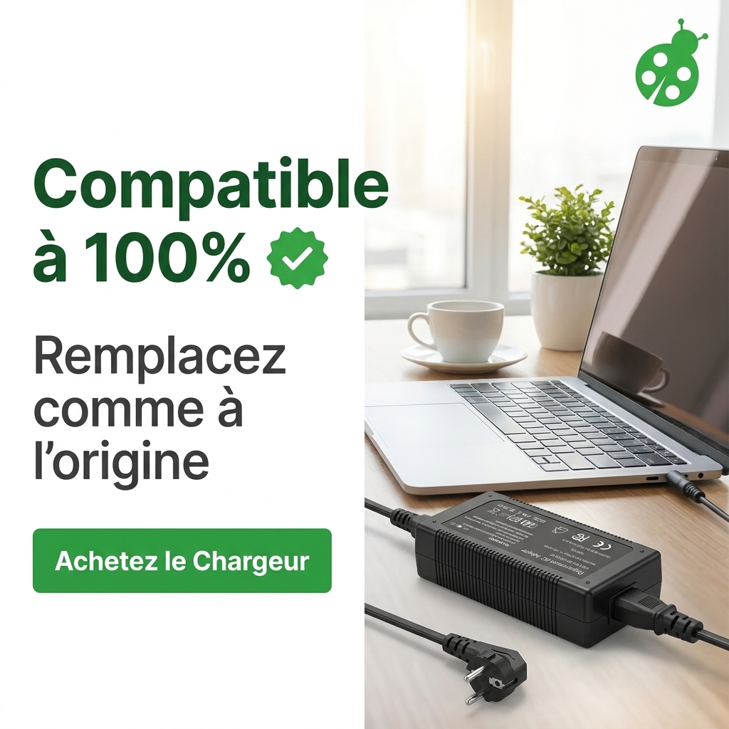 Chargeur ordinateur portable asus v401uq