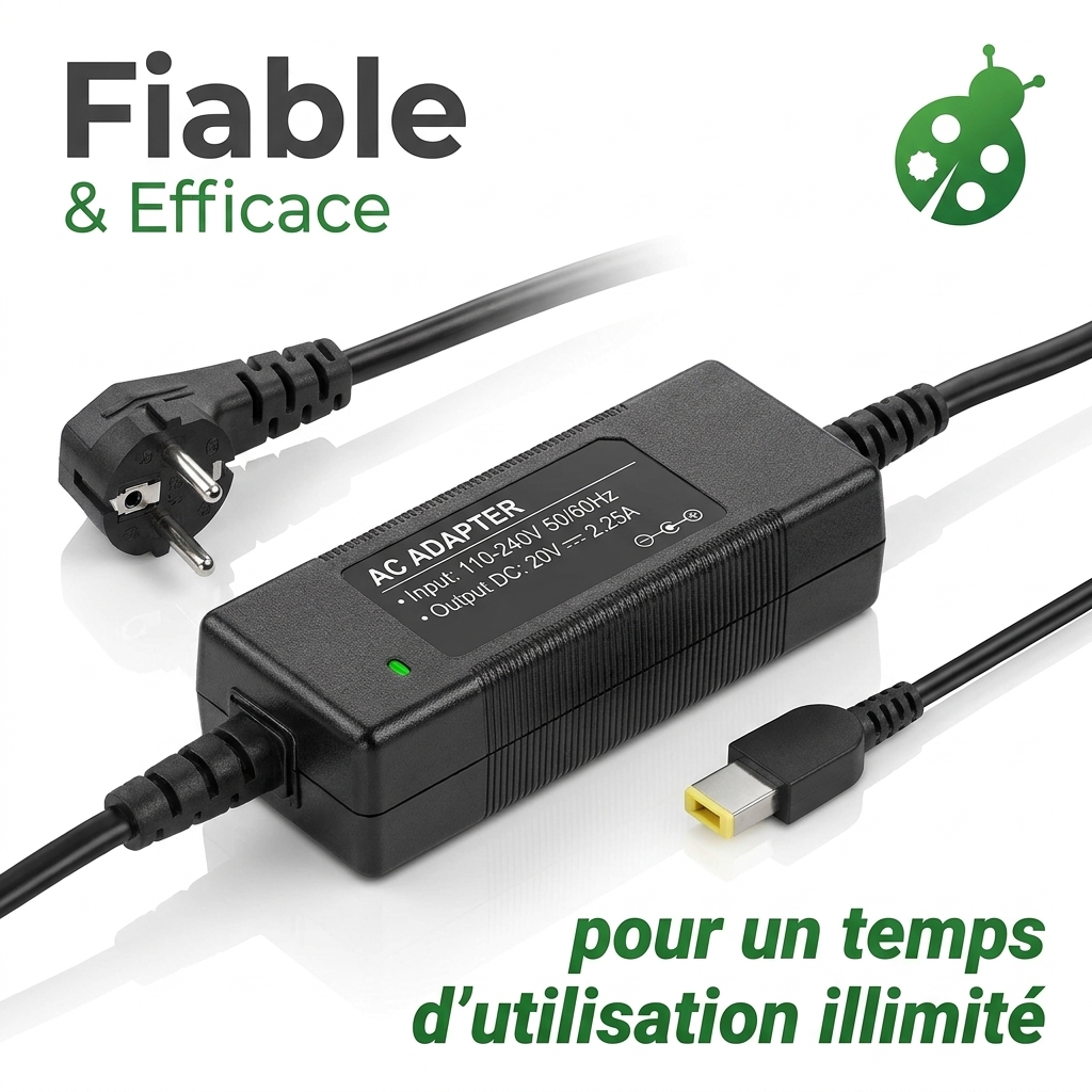 Chargeur ordinateur portable lenovo ideapad 300