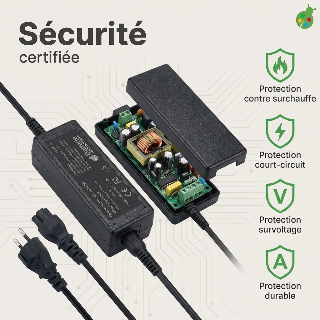 Chargeur ordinateur portable medion akoya e1240t
