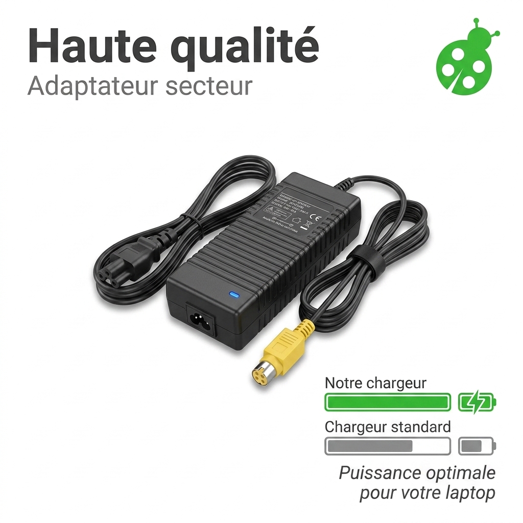 Chargeur ordinateur portable msi gt62vr 6rd 032fr dominator