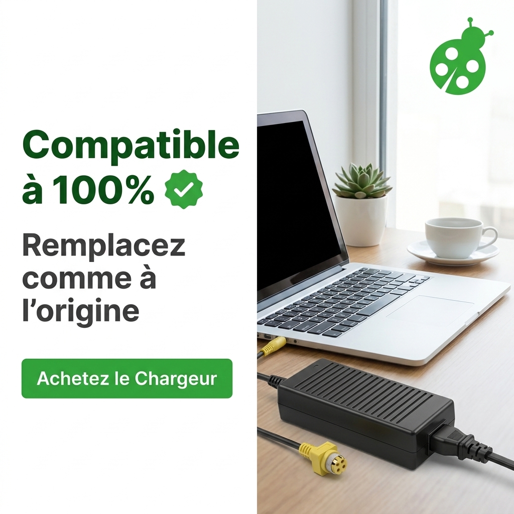 Chargeur ordinateur portable msi gt62vr 6rd 032fr dominator