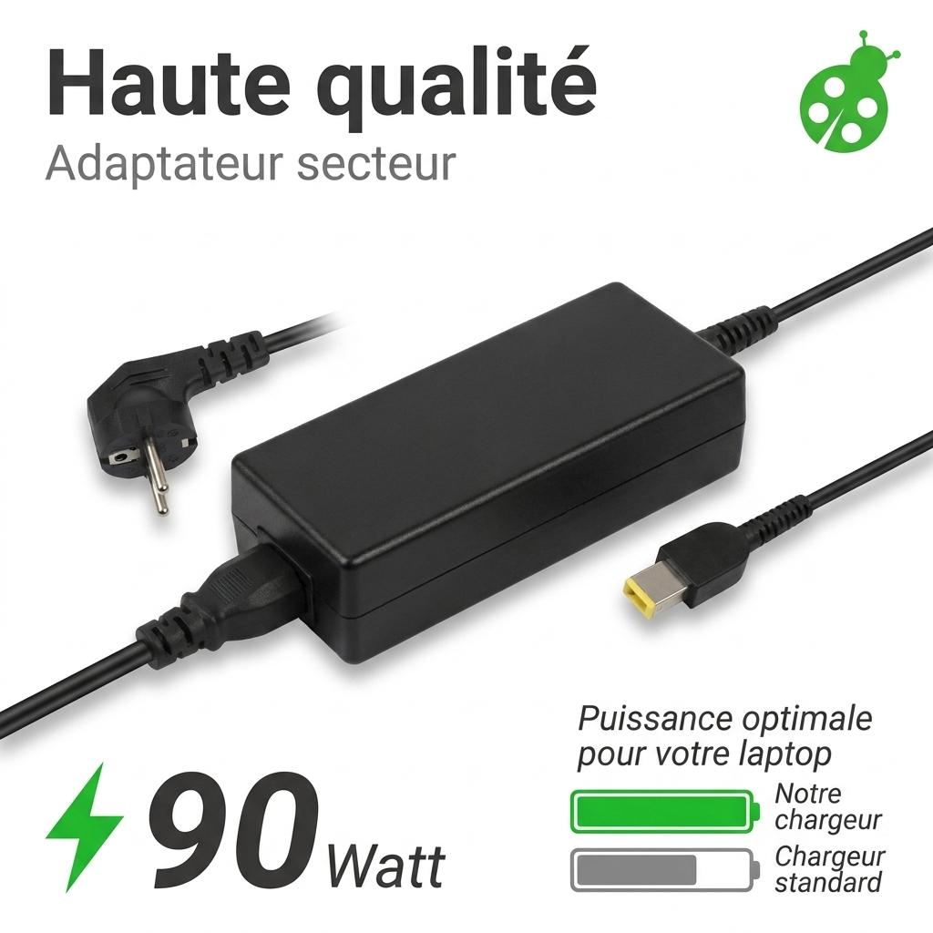 Chargeur ordinateur portable lenovo yoga 300 11ibr