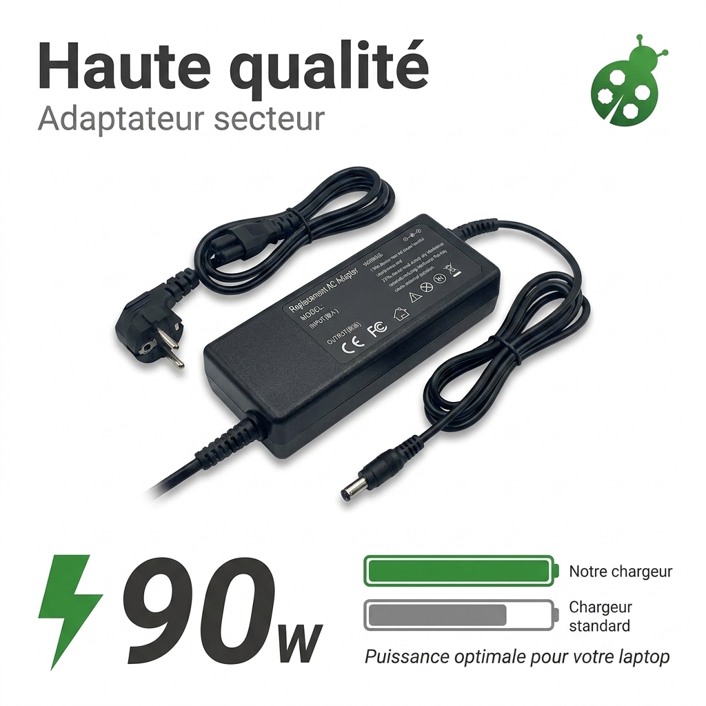 Chargeur ordinateur portable toshiba satellite a100 151