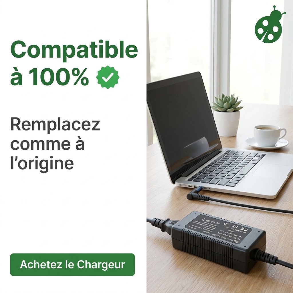 Chargeur ordinateur portable dell vostro 15 3568