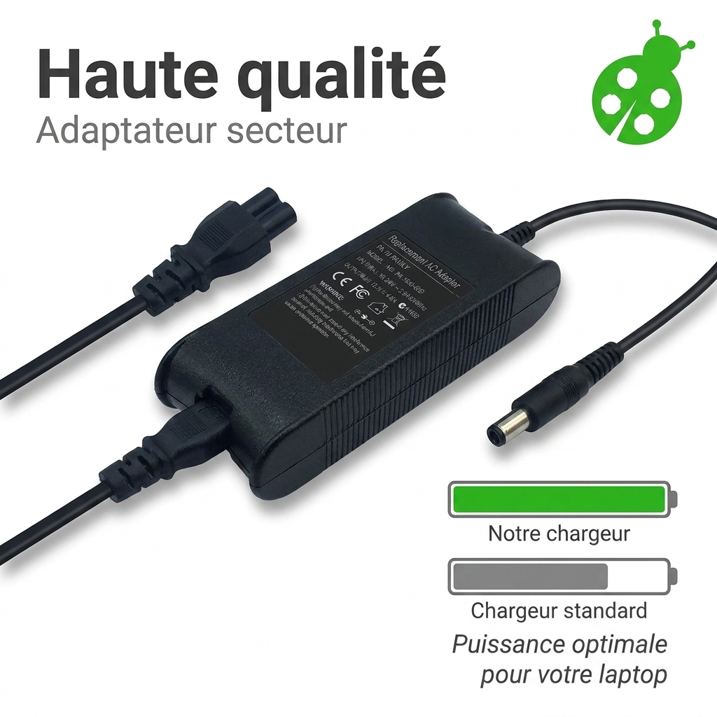 Chargeur ordinateur portable dell latitude e7470