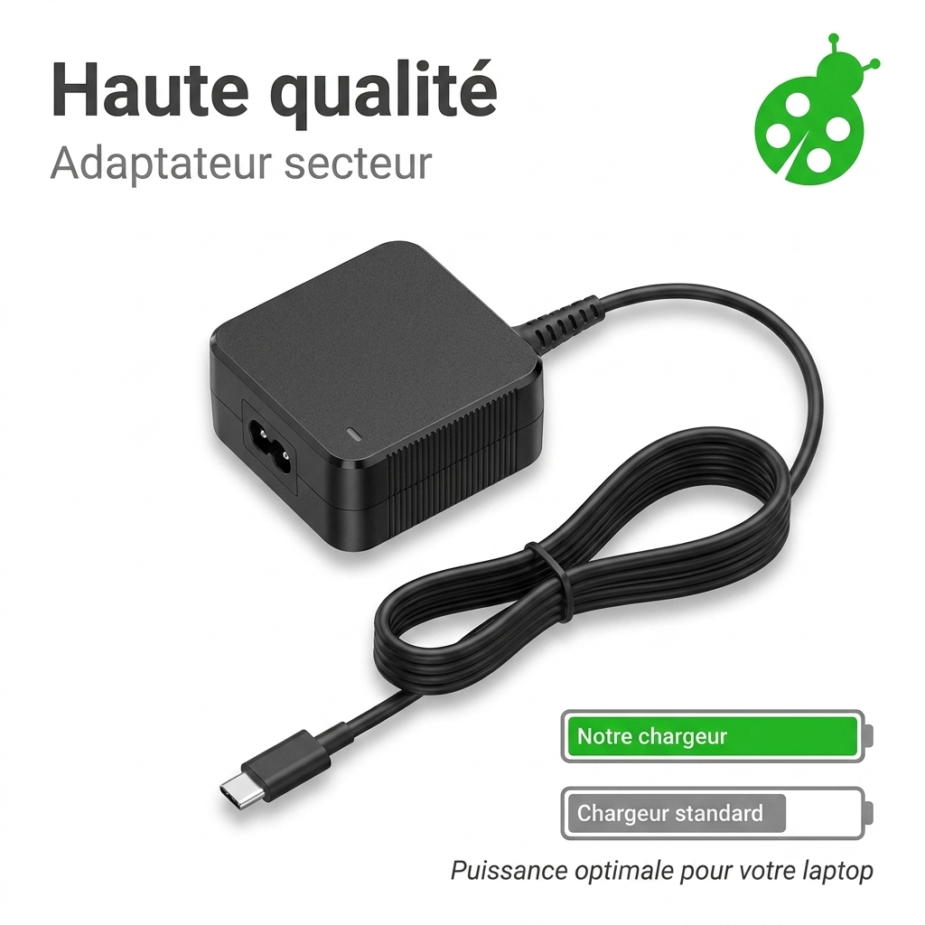 Chargeur ordinateur portable hp  pavilion x2 10 n126nf