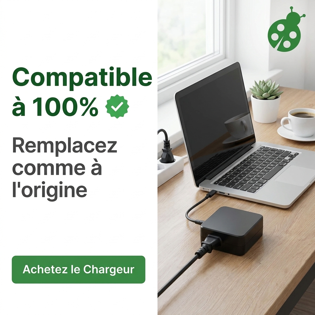 Chargeur ordinateur portable hp  pavilion x2 10 n126nf