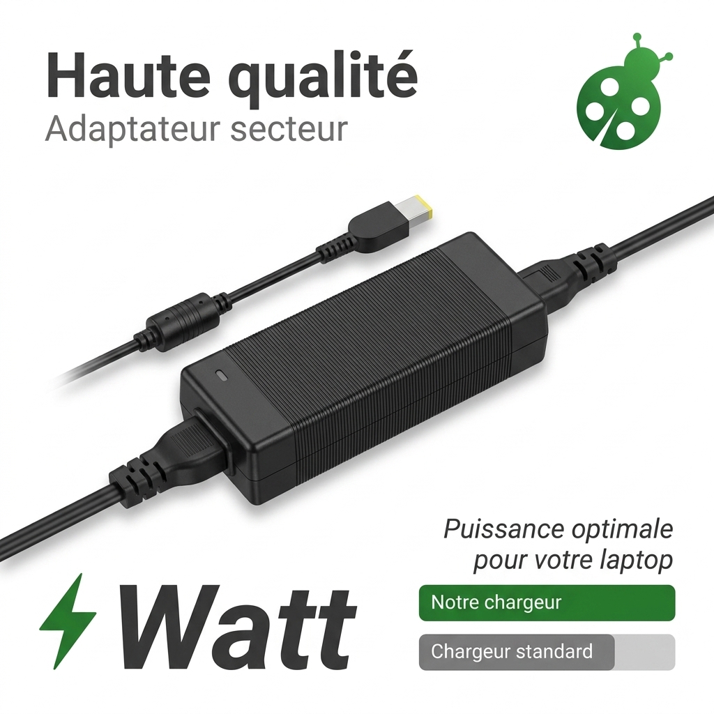 Chargeur ordinateur portable lenovo thinkpad l560