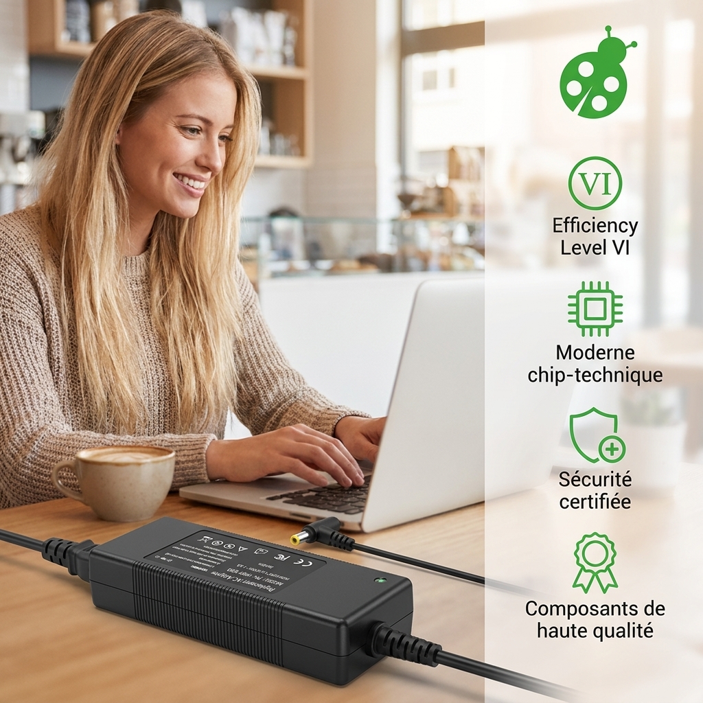 Chargeur ordinateur portable msi gl63 8rc 068