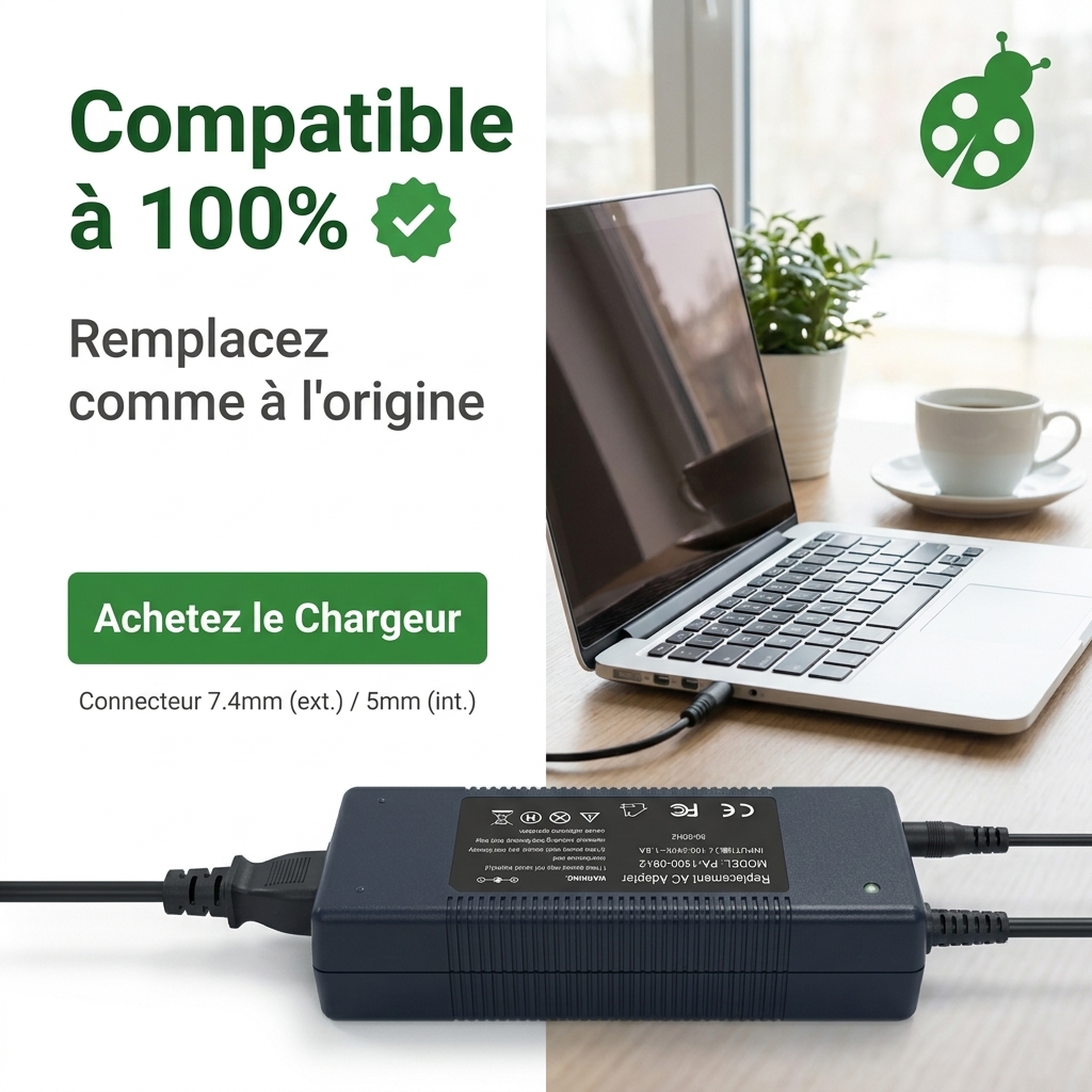 Chargeur ordinateur portable msi gl63 8rc 068