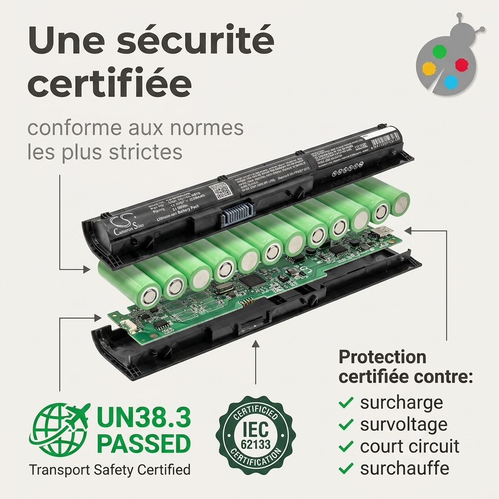 Batterie ordinateur portable hp probook 470 g3