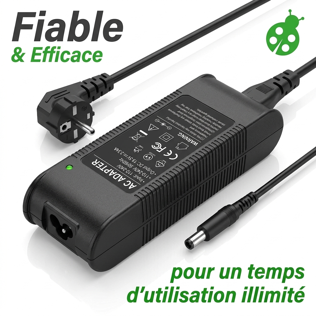 Chargeur ordinateur portable dell latitude 12