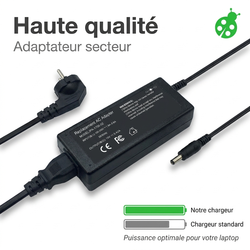 Chargeur ordinateur portable asus x540ya xx055t