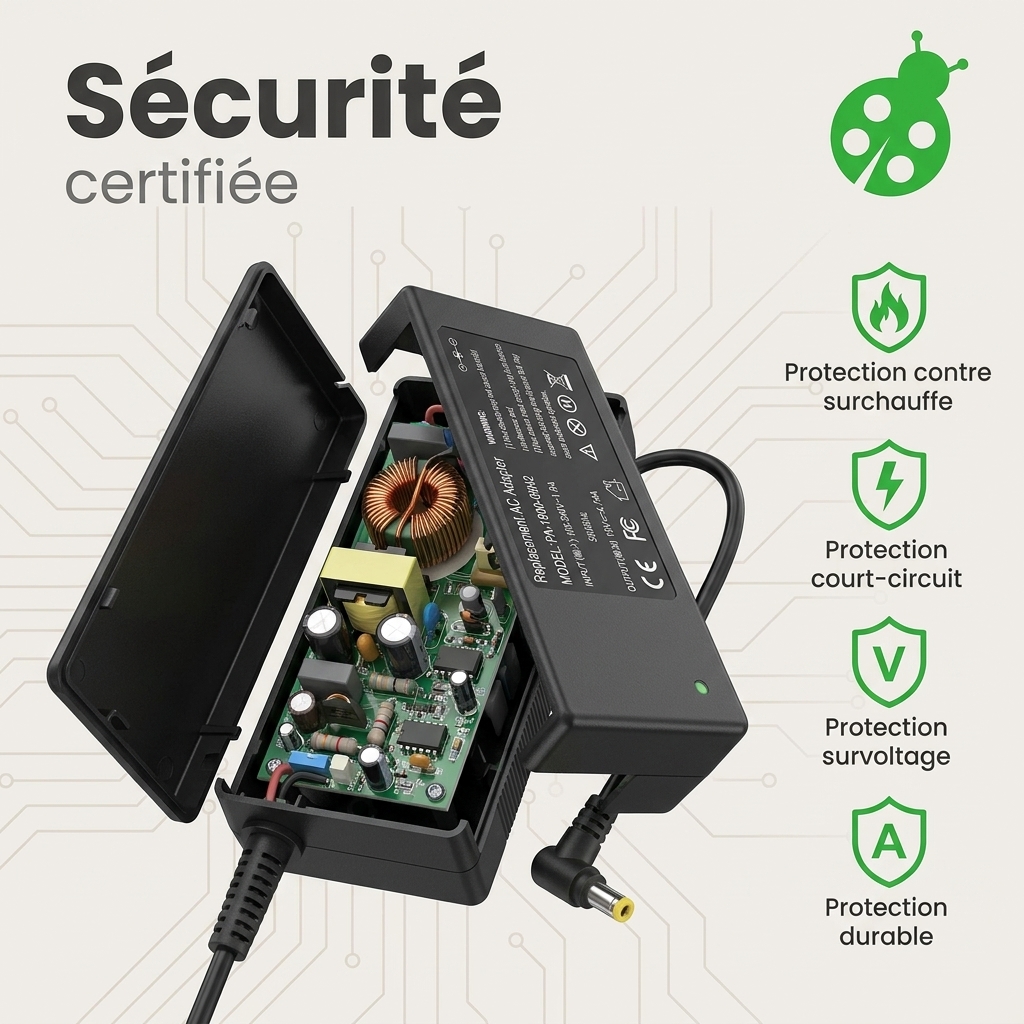 Chargeur ordinateur portable acer aspire 5750zg