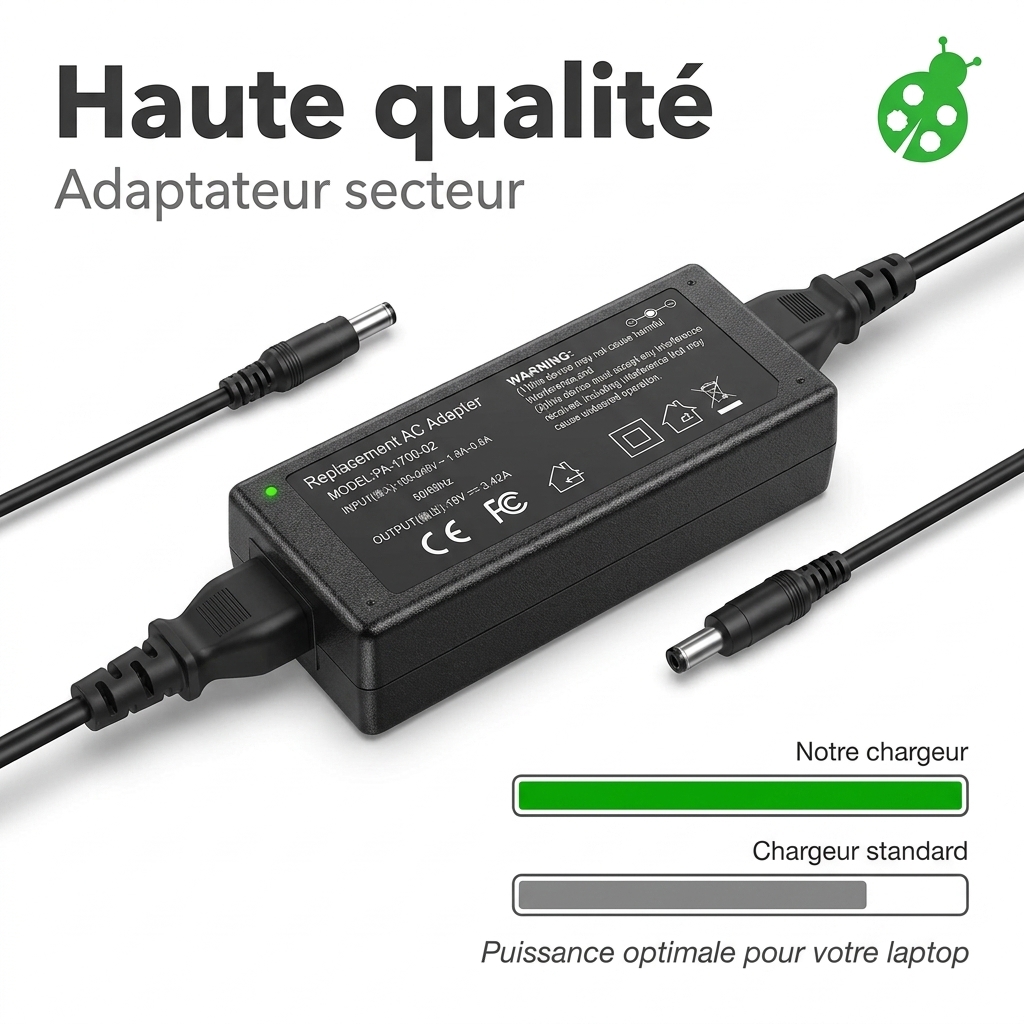 Chargeur ordinateur portable asus zenbook ux430ua gv001r