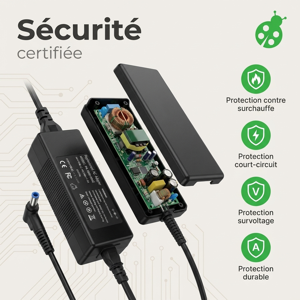 Chargeur ordinateur portable dell inspiron 15 5559