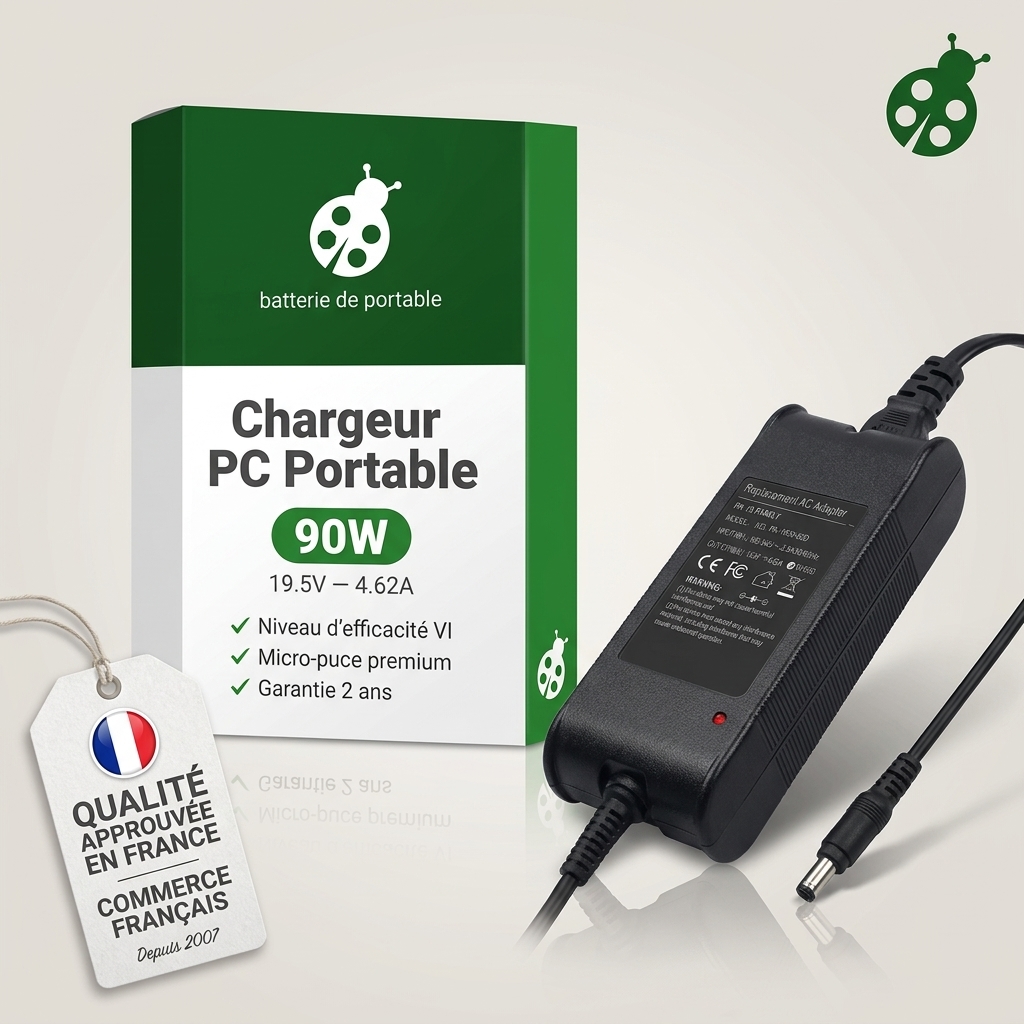 Chargeur ordinateur portable dell studio pp39l